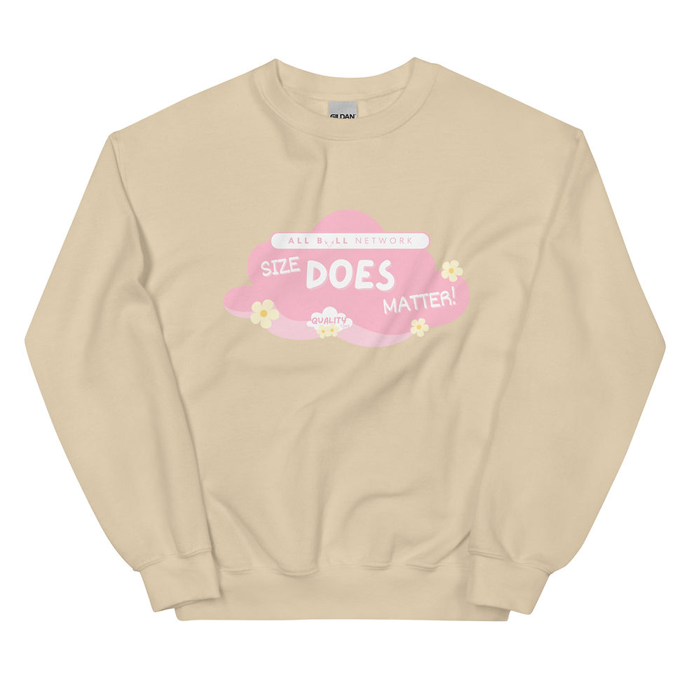 Thumbnail: QT Size Matters Sweatshirt