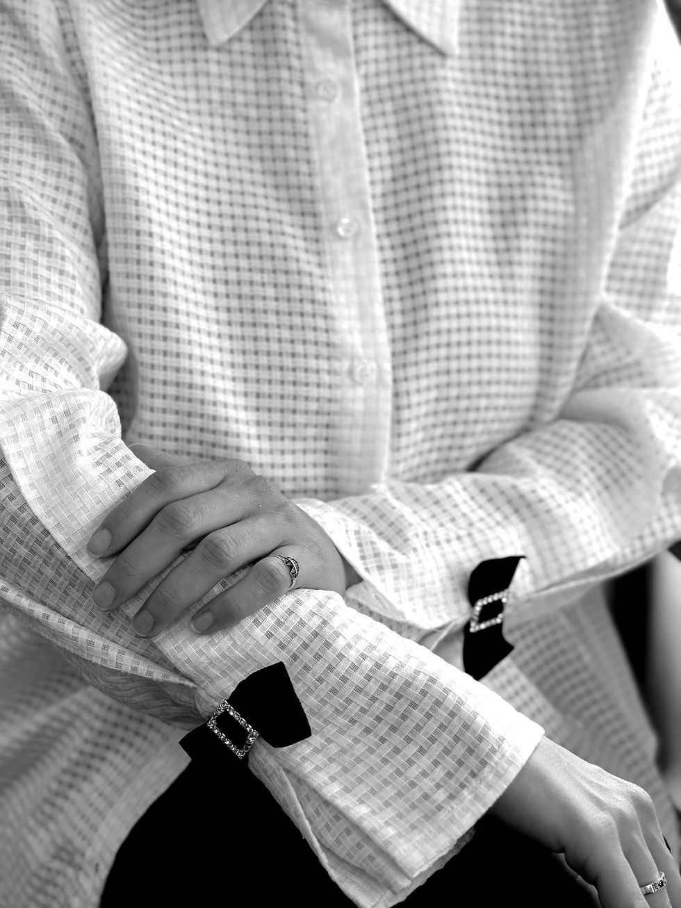 Thumbnail: Waffle  Bow Shirt