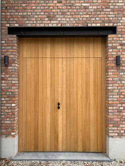 Dubbele buitendraaiende eiken deur