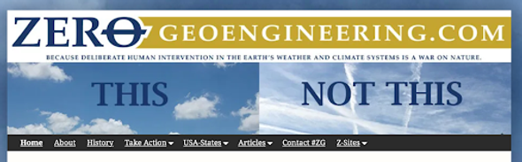 Zero Geoengineering image for information links clear skies Iowa