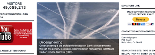 Geoengineeringwatch.org is an Extensively Researched Collection of Information