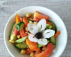entrée menu cure ayurvédique 2024