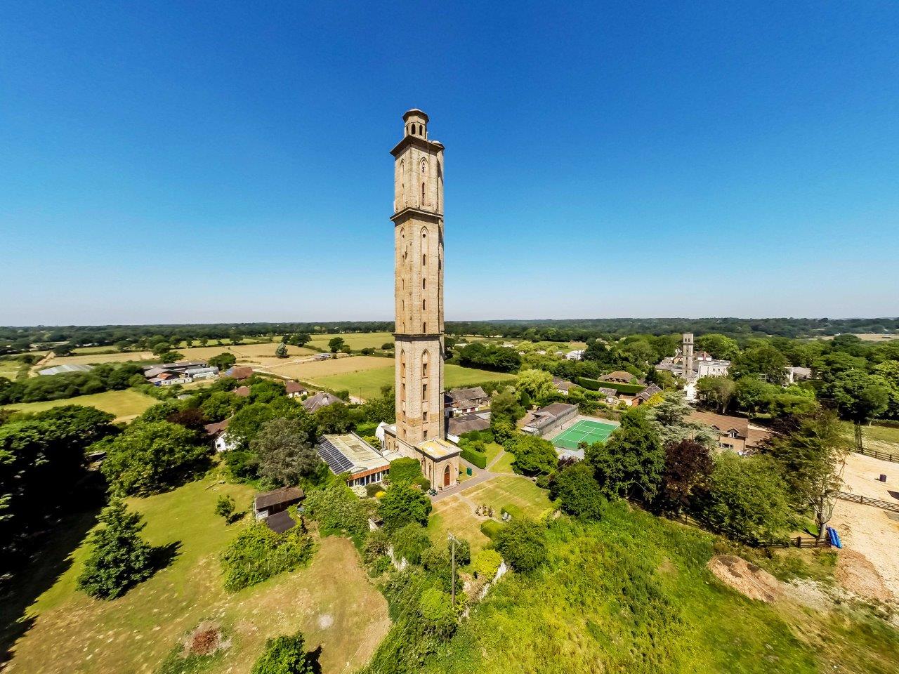THE TOWER in Sway near Lymington in The New Forest Hampshire England