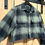 Thumbnail: Upcycled Plaid Shirt - Forest