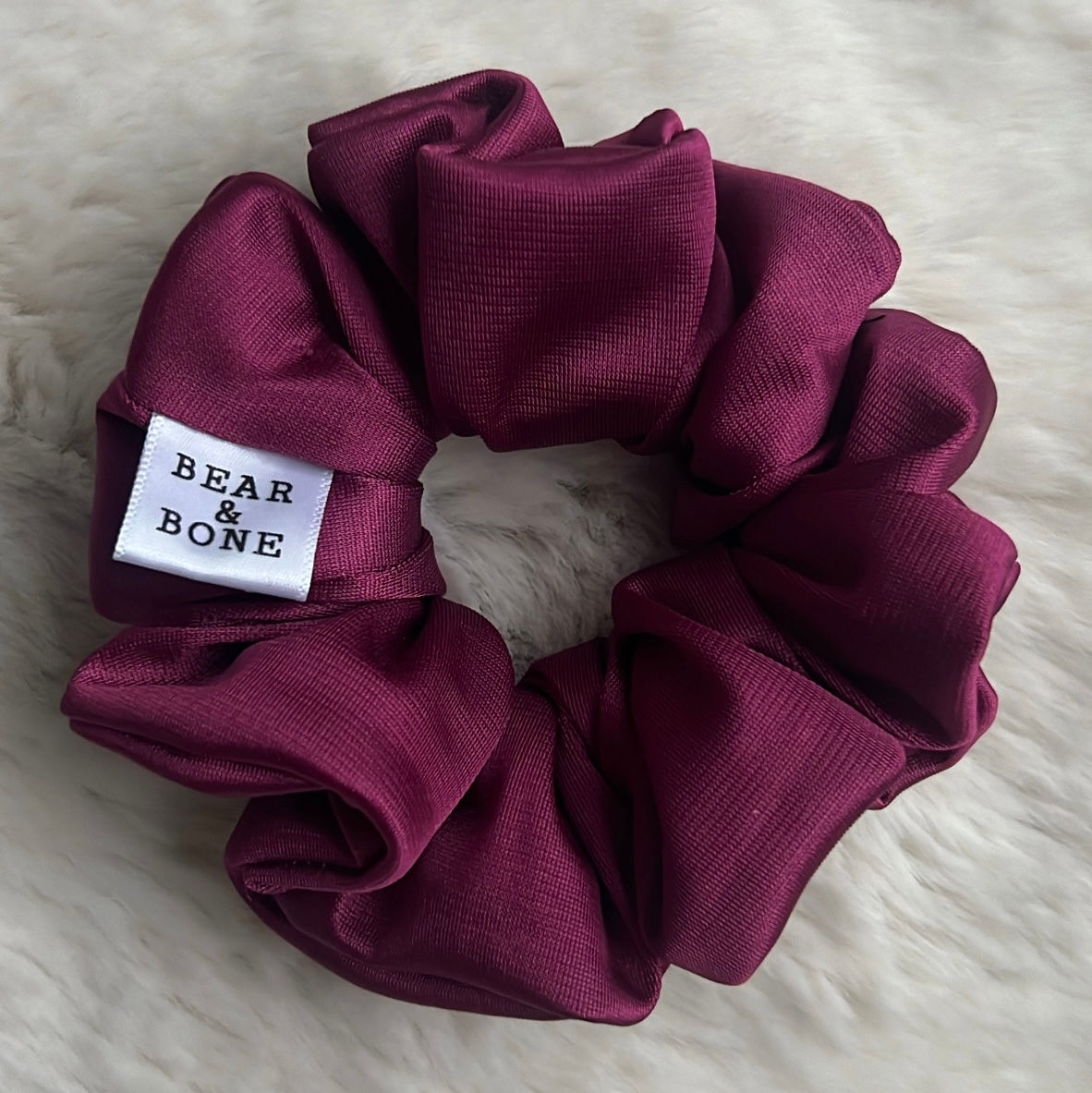 Recycled Classic Scrunchie - Magenta