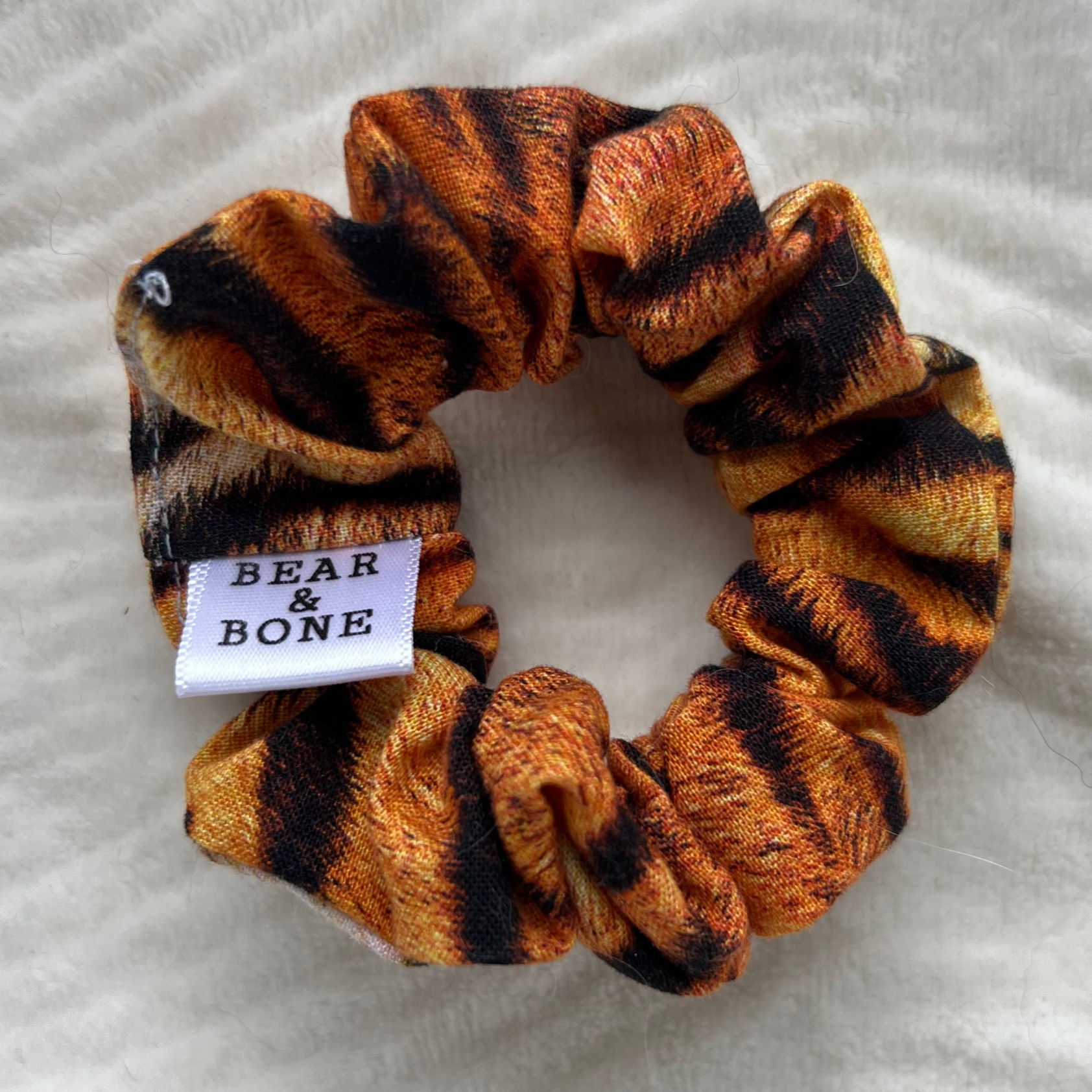 Recycled Narrow Scrunchie - Wild Thing