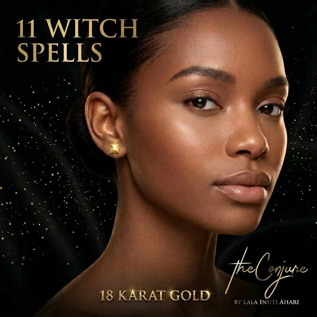 18K GOLD EARRINGS | 11 Witch