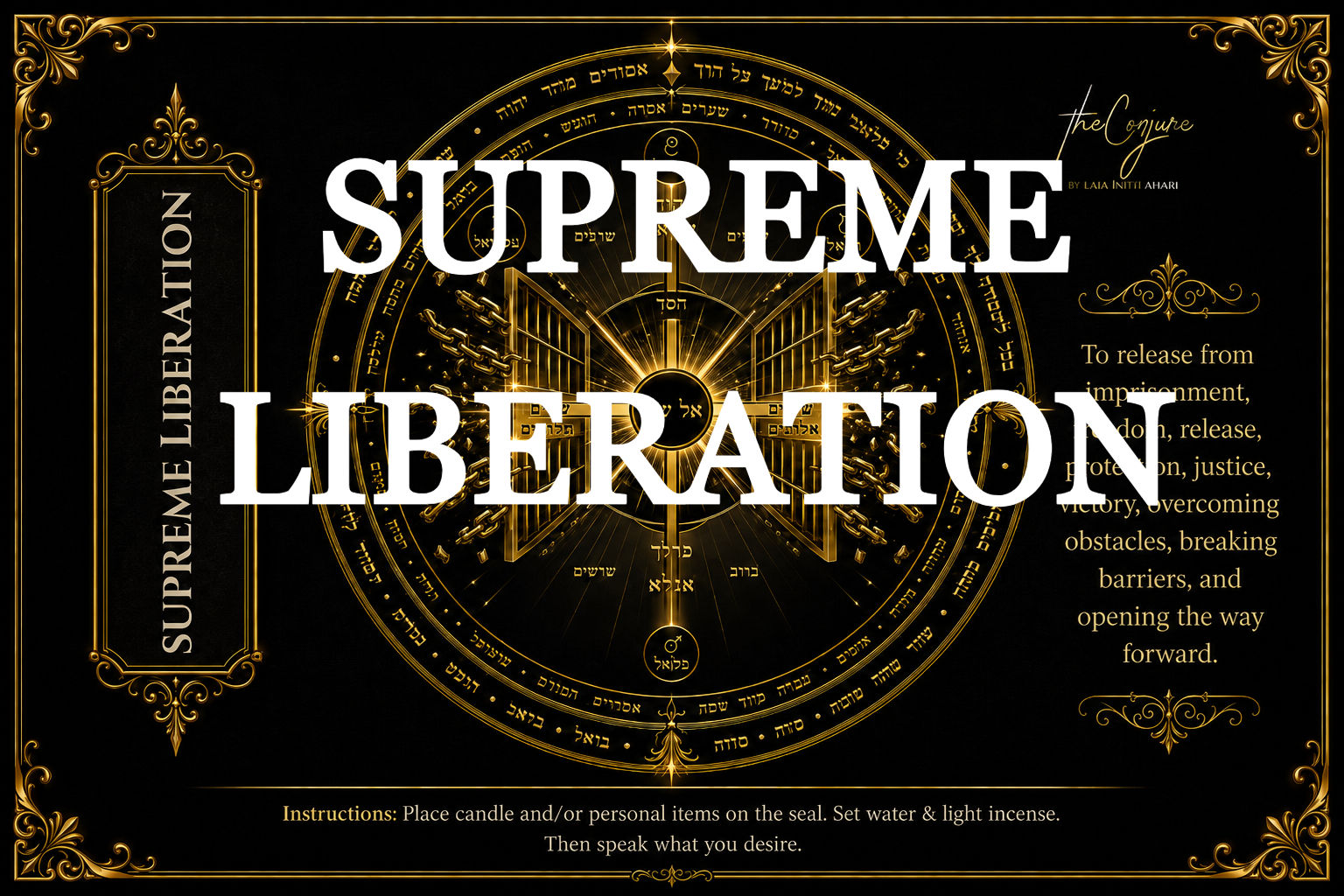 Altar Supreme Solomonic | Supreme Liberation