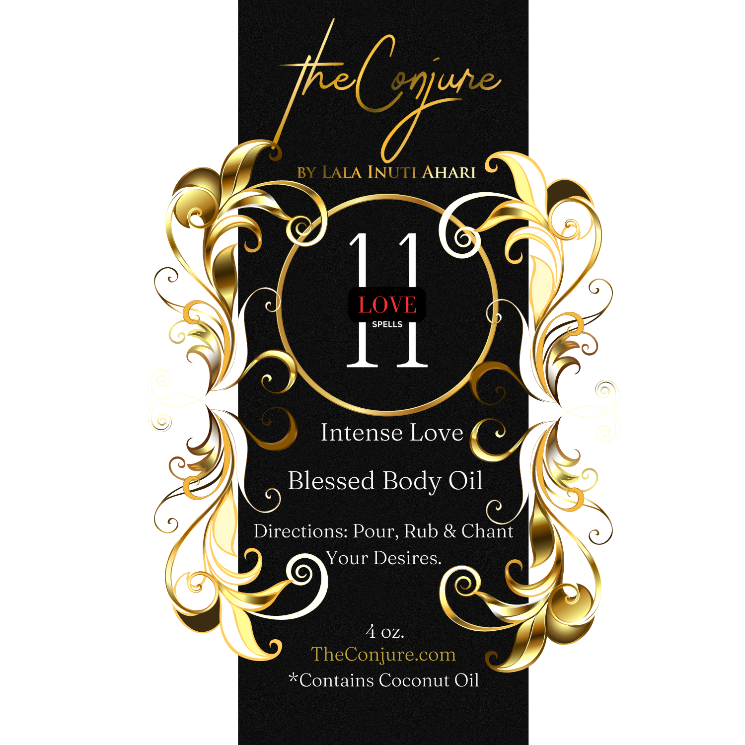 11 Love Spells Body Oil