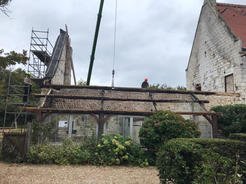 Manoir de l'Aumônerie - Travaux de rénovation du Pressoir