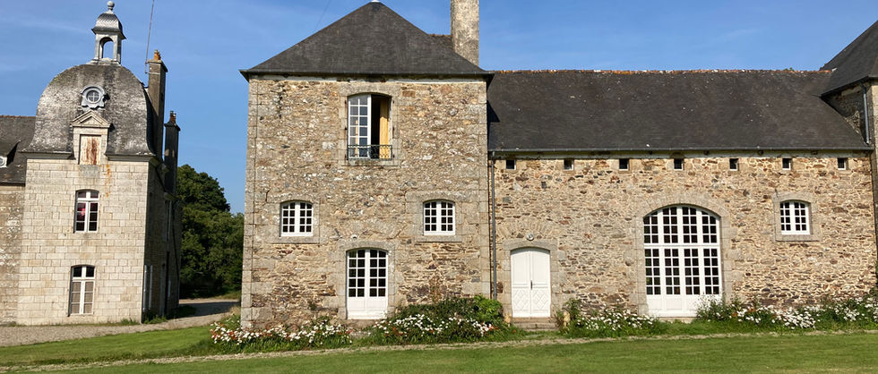 Domaine de la Motte-Basse - Gîte de l'Orangerie - Vue de la Cour