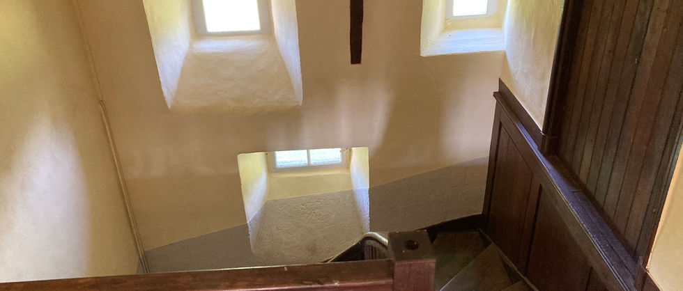 Domaine de la Motte-Basse - Gîte de l'Orangerie - cage d'escaliers