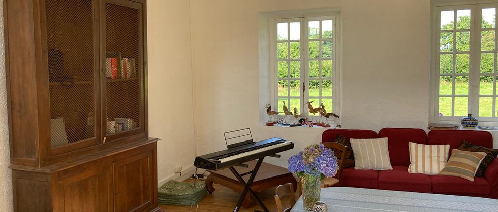 Domaine de la Motte-Basse - Gîte de l'Orangerie - Salon