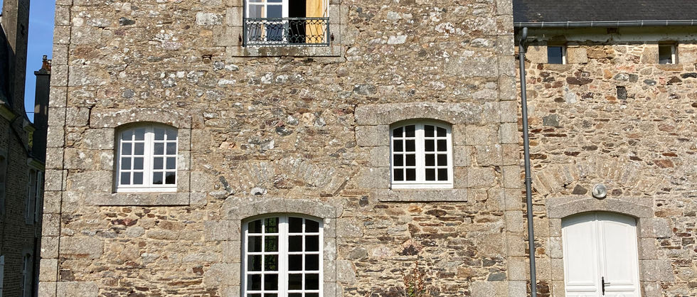 Domaine de la Motte-Basse - Gîte de l'Orangerie - Porte du salon et de l'entrée