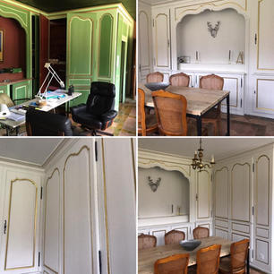 Manoir de l'Aumônerie - Travaux de rénovation du gîte de la Longère