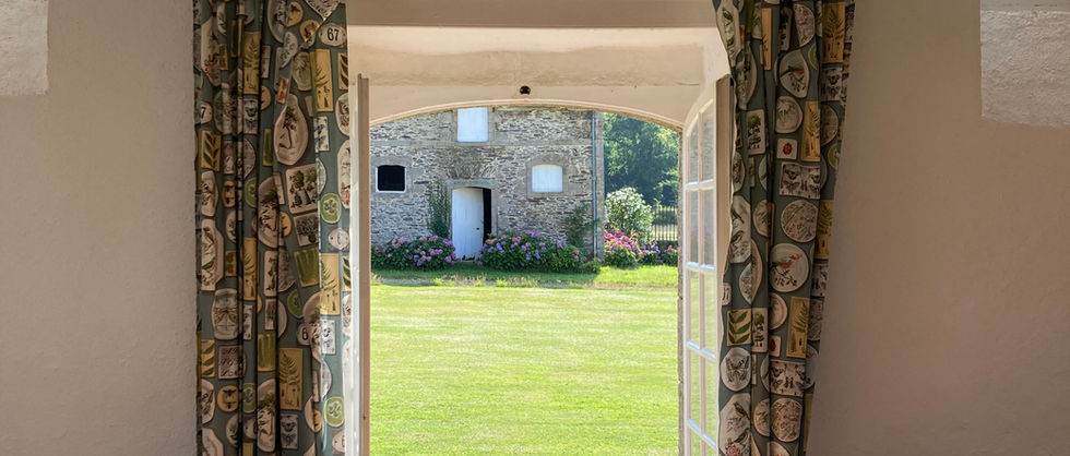 Domaine de la Motte-Basse - Gîte de l'Orangerie - Cue sur la Cour