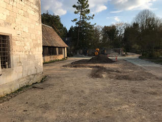 Manoir de l'Aumônerie - Travaux de rénovation du site