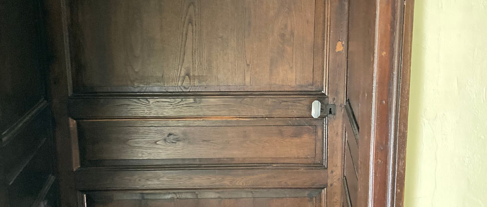 Domaine de la Motte-Basse - Gîte de l'Orangerie - Porte Chambre