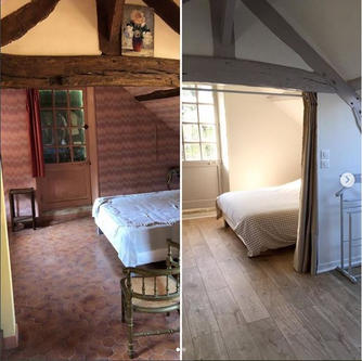 Manoir de l'Aumônerie - Travaux de rénovation du gîte de la Crèmerie