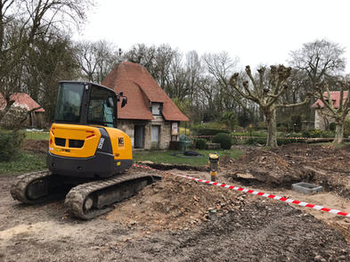 Manoir de l'Aumônerie - Travaux de rénovation du site