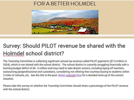 PILOT Post and Survey