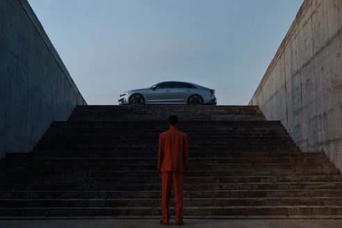 automotive photography, kia, the new k5, model