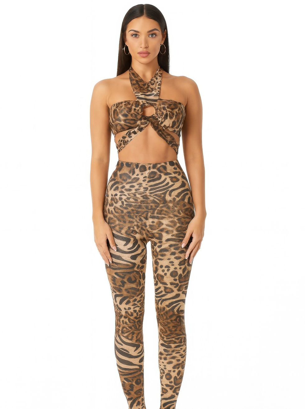 Thumbnail: Leopard Cheetah Intertwined Set       
