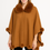 Thumbnail: Trim Cape With Faux Fur Collar