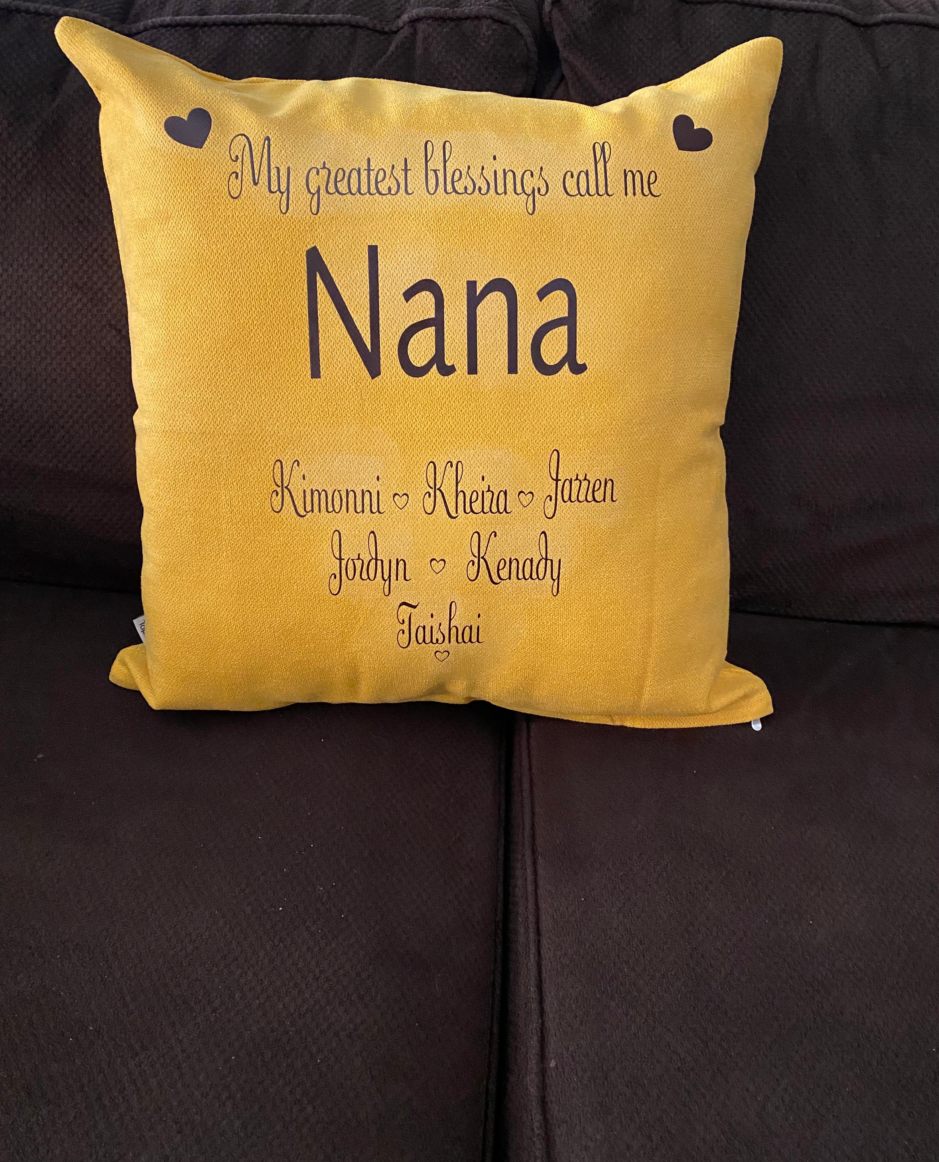Personalized Pillow Cover