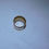 Thumbnail: Sterling Silver, Brass & Blue Topaz Spinner Ring