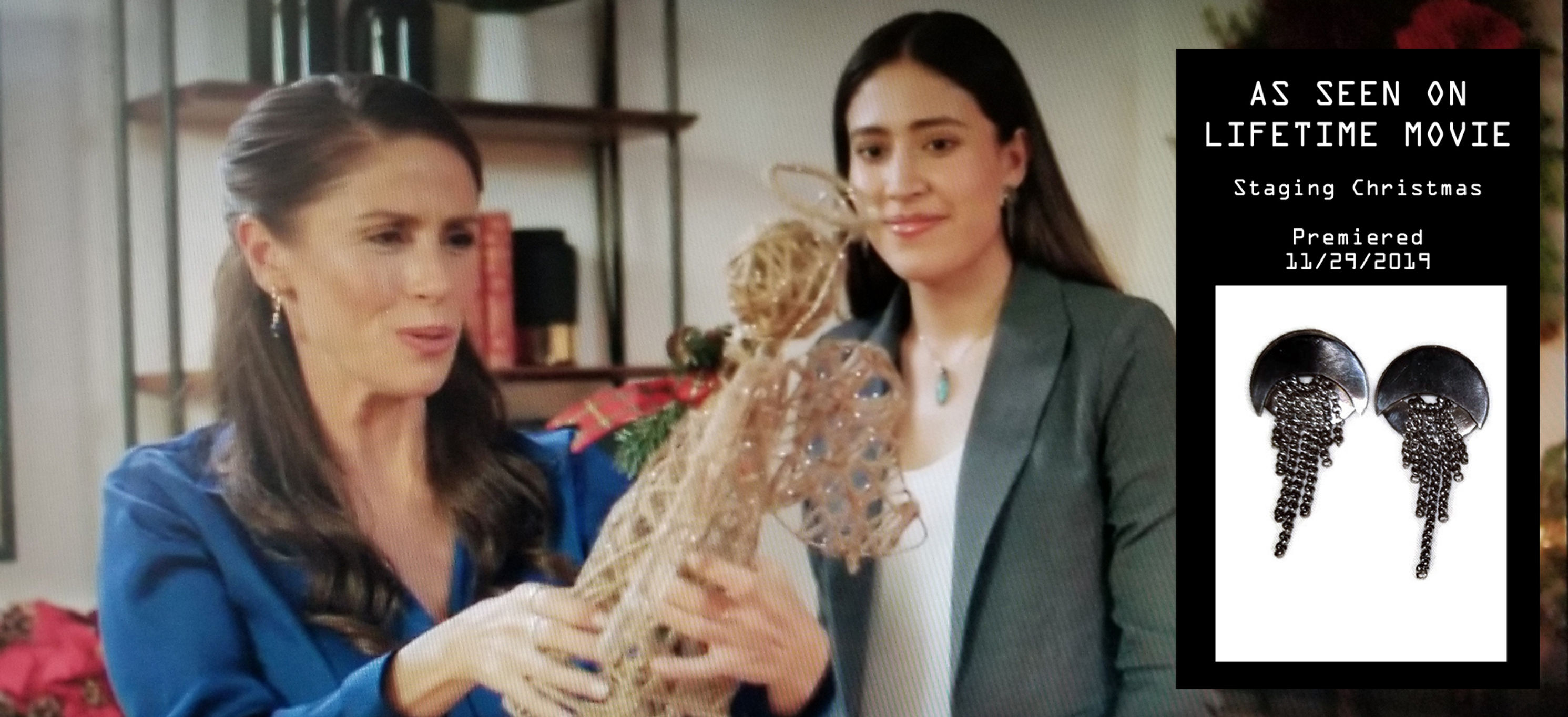 AS SEEN ON TV - Sterling Silver Jellyfish Earrings