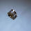 Thumbnail: Sterling Silver, Brass & Blue Topaz Spinner Ring