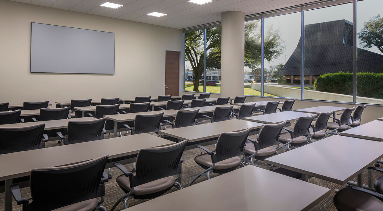 Training room for 60