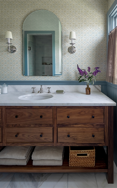 Guest Bath, Shingle Style on the Coast_e