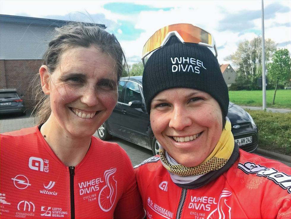 Stefanie Paul | Corinna Lechner | Rund um Bissendorf |  Wheel Divas | Frauenradsport | Berliner Radsportverein | gleiche Teilhabe | Diversität | Gleichberechtigung | Radsportteam 2024 | Frauenradsporteam | Berliner Radsportverband