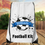 Thumbnail: Football Drawstring Nylon Bags