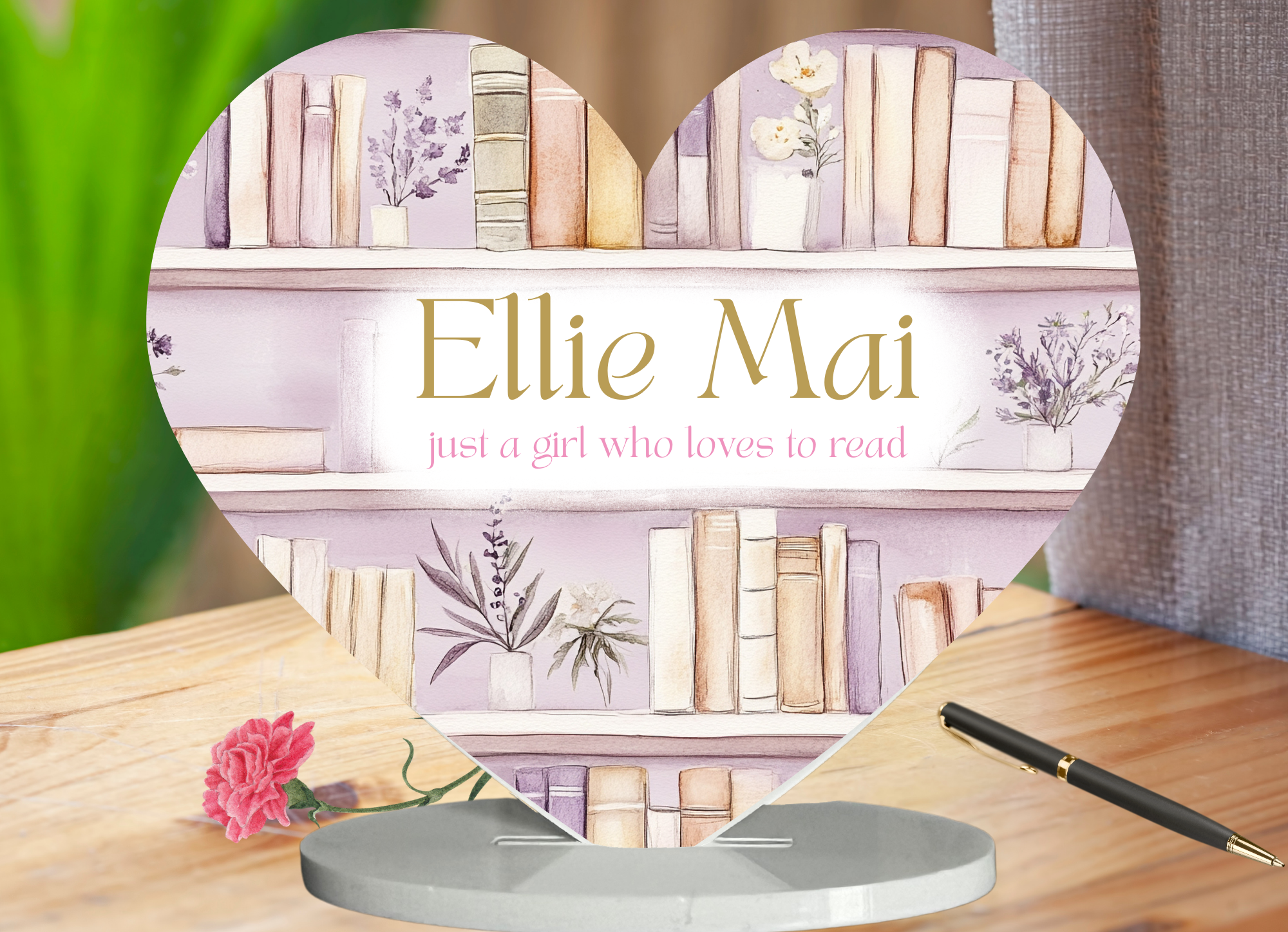 free standing White hearts around 15cm