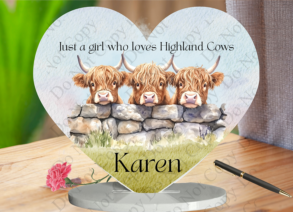 Thumbnail: highland cow heart