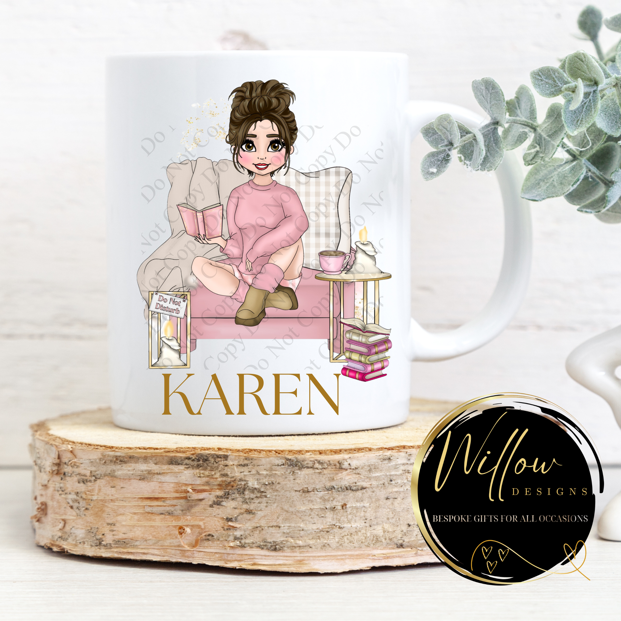  printed white mug (mug only)