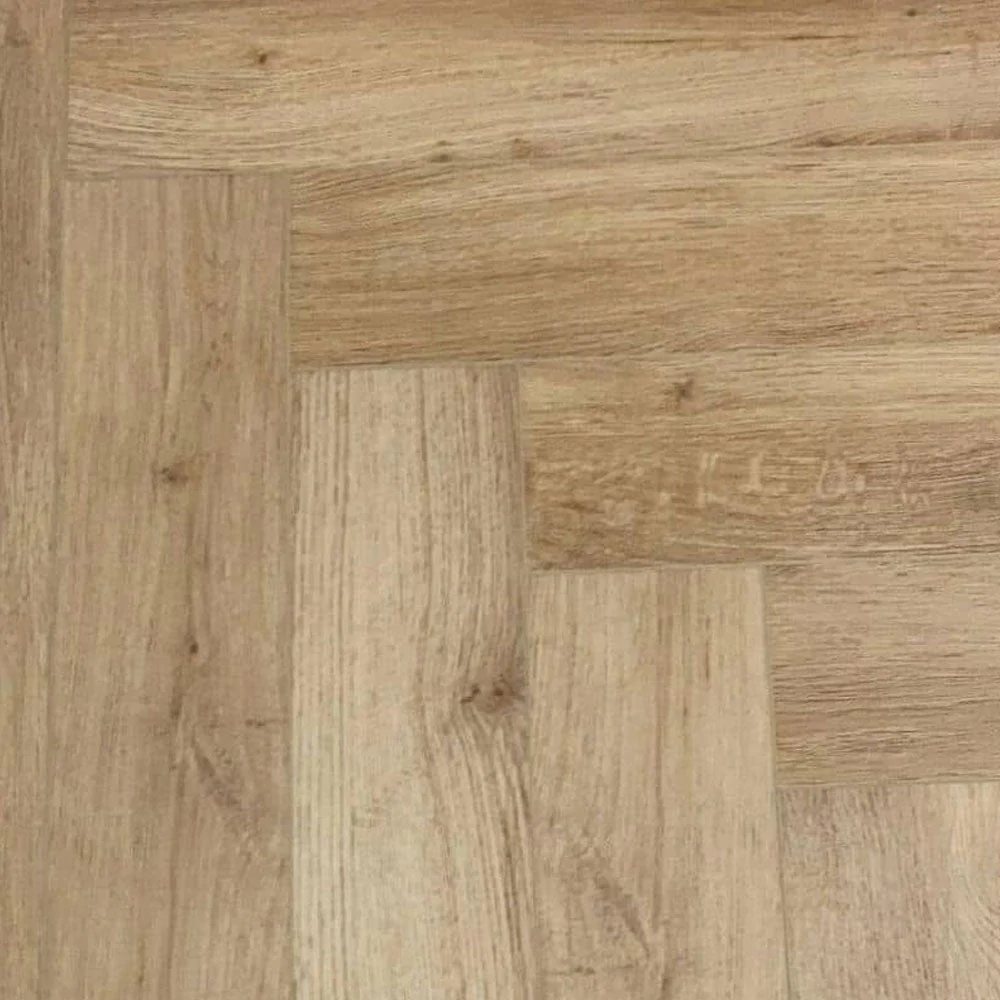Tarbet Oak Herringbone Vinyl click floor D J Property Trades