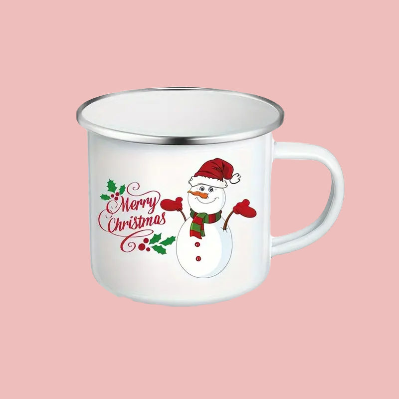 Miniature : Mug émaillé personnalisé de Noël