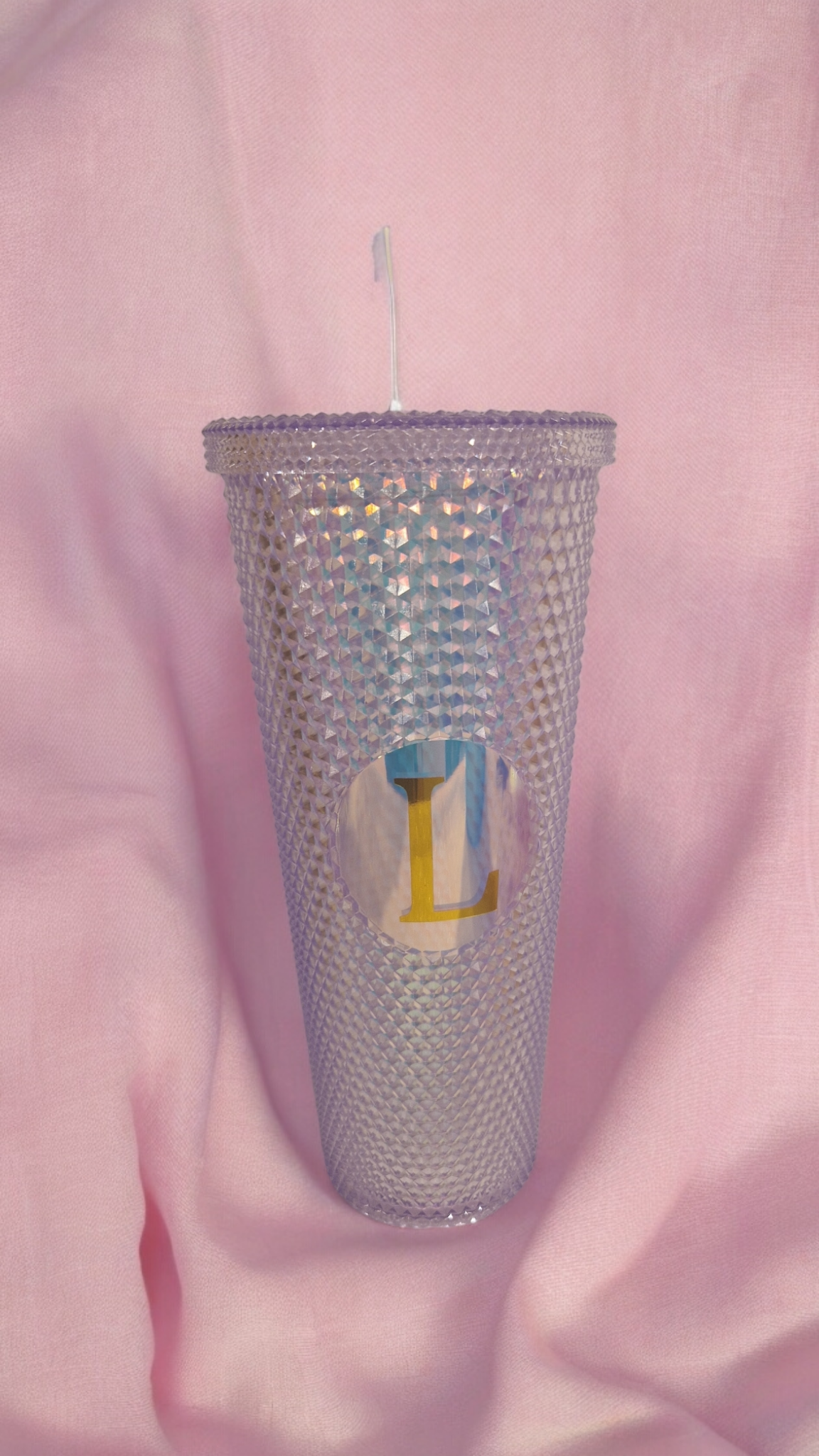 Gobelet clouté violet