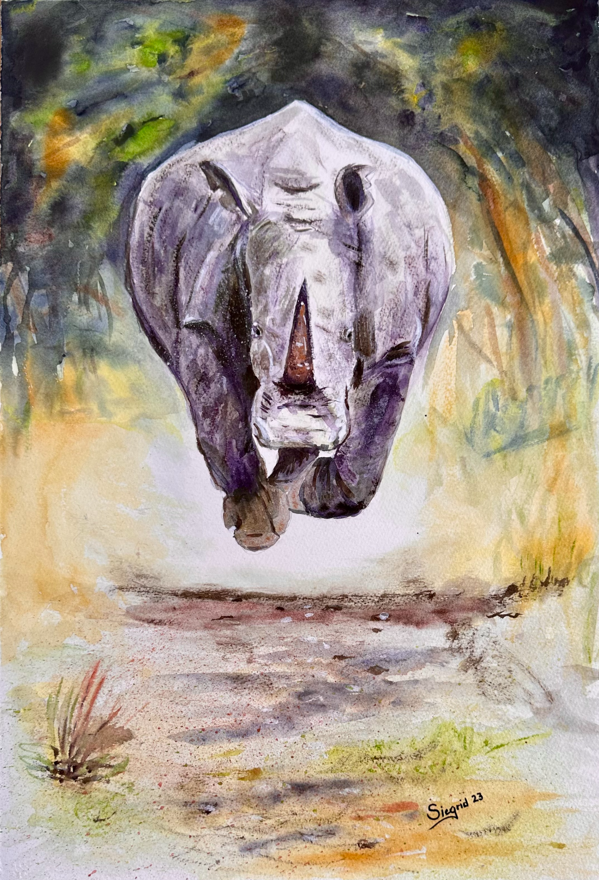 A08 Power in Motion (Giclée Print)