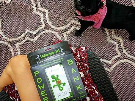 📳  I use my phone for everything so I always seem to be running on low battery!