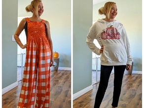 🎃 I found these 2 super comfortable October outfits at evaless..