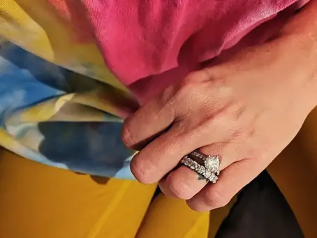 💍 My wedding ring set is now complete!