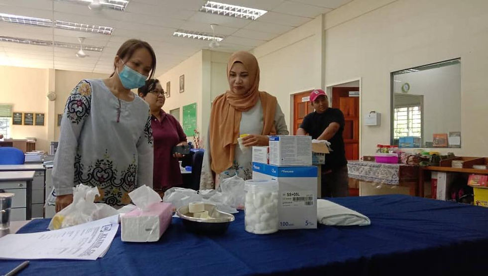 pemeriksaan kesihatan LIGS
