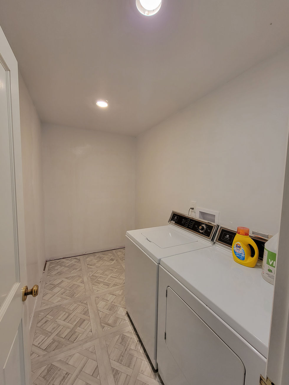 Laundry Room Tile/Paint After Install