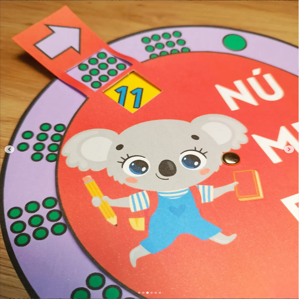 Miniatura: GIRA LA RUEDA DE LOS NÚMEROS POP - UP