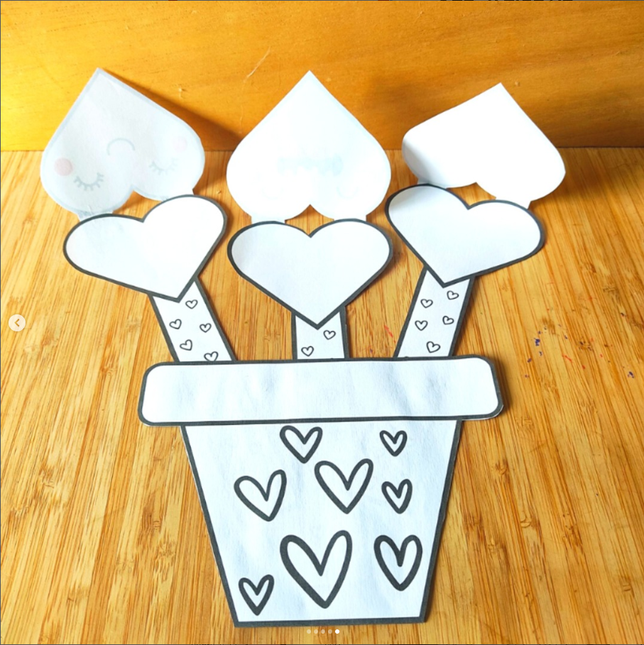 Miniatura: FLORES DE CORAZÓN DE SAN VALENTÍN